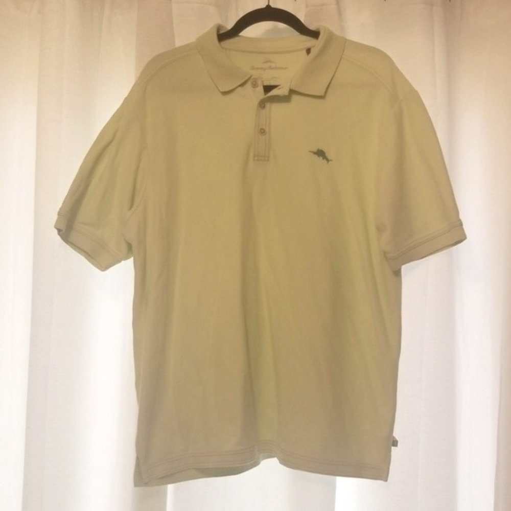 Tommy Bahama light green polo